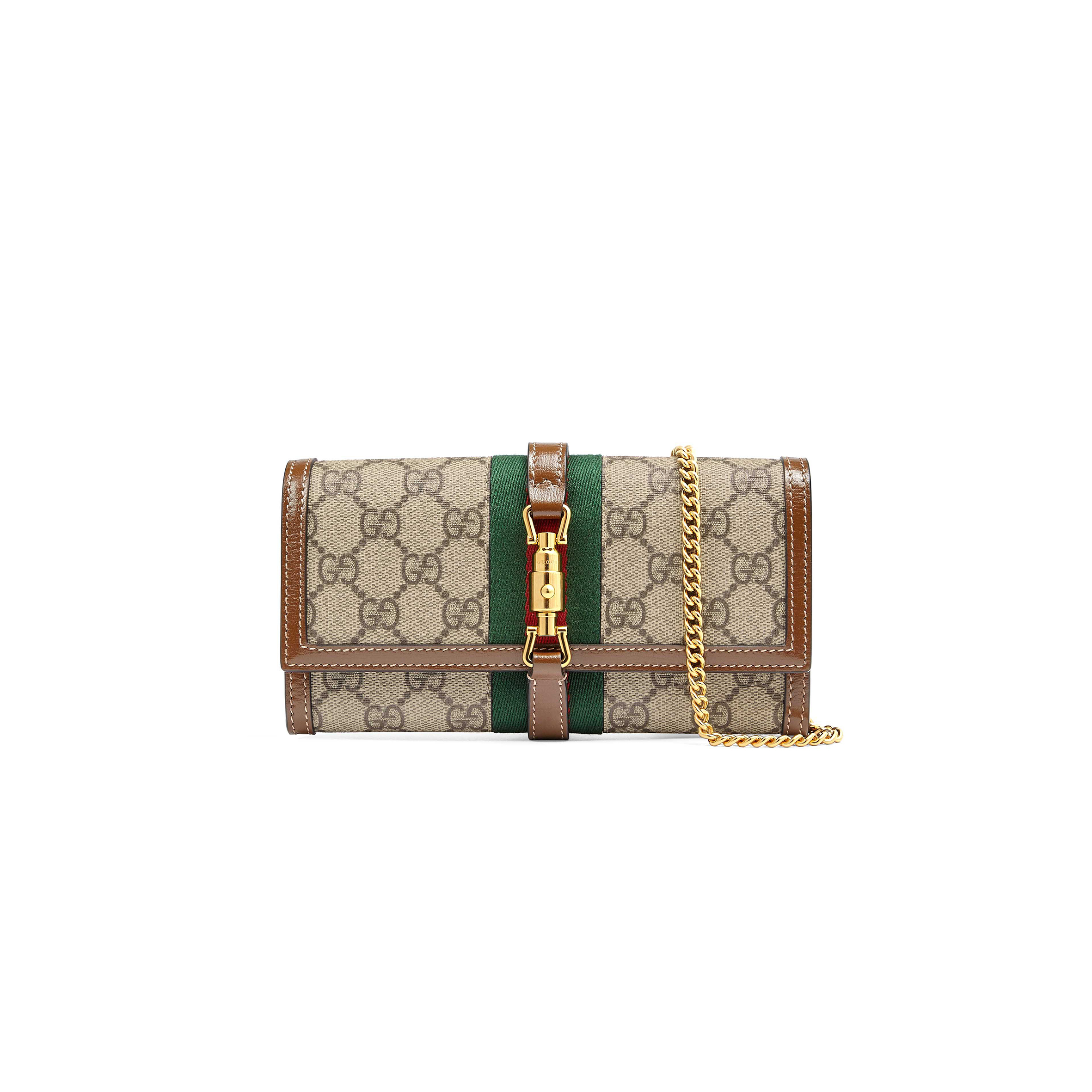 GUCCI JACKIE 1961 WALLET ON CHAIN 652681 (19*10*3.5cm) GUCCI JACKIE 1961 WALLET ON CHAIN 652681 (19*10*3.5cm)